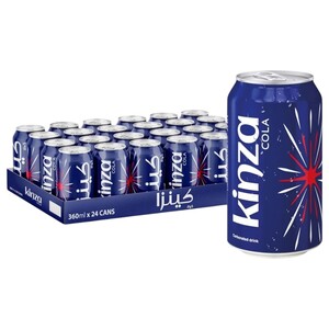 Kinza Carbonated Drink Cola 360Ml X24