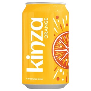 Kinza Carbonated Drink Orange 360Ml
