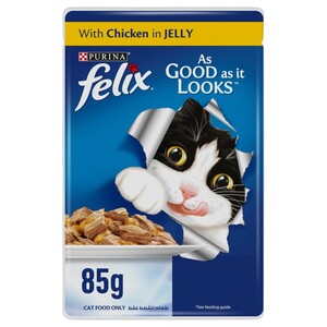 Felix Cat Food Chicken In Jelly 85G