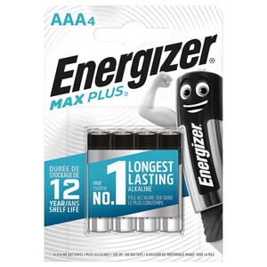 Energizer Max Plus Aaa 4 Pieces