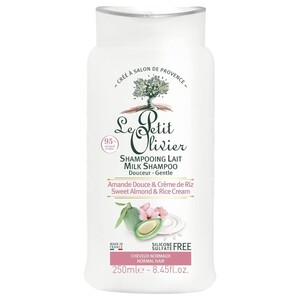 Le Petit Olivier Milk Shampoo Sweet Almond & Rice Cream 250Ml