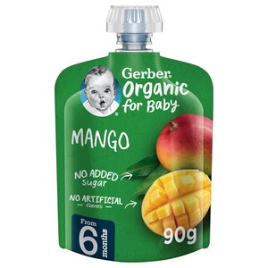 Gerber Baby Foods Mango Organic 90G