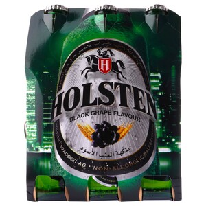 Holsten Non Alcoholic Beer Black Grape 330Ml X6