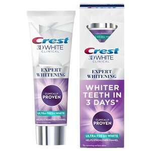 Crest Toothpaste 3Dwhite Clinical Ultra Fresh White 75Ml