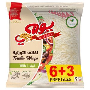Yaumi Tortilla Wrap Plain 6 + 3 Free