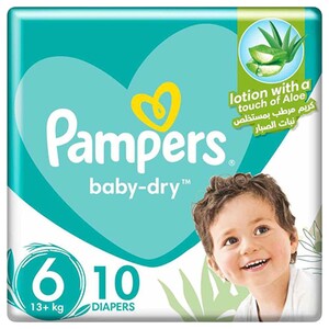 Pampers Regular Diapers Mainline Carry Pack Size 6 10 Pieces