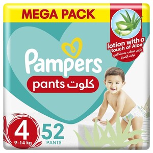 Pampers Pants Mega Pack Size 4 52 Pieces