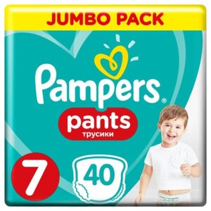 Pampers Pants Mega Pack Size 7 40 Pieces