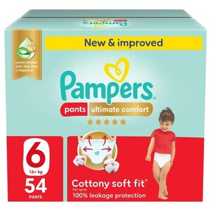 Pampers Pants Premium Care Giant Box Size 6 54 Pieces