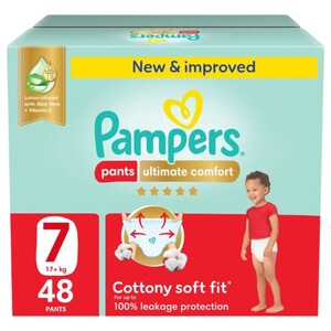 Pampers Pants Premium Care Giant Box Size 7 48 Pieces