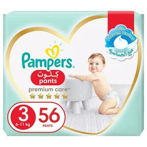 Pampers Pants Premium Care Maga Pack Size 3 56 Pieces