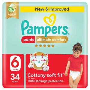 Pampers Pants Premium Care Maga Pack Size 6 34 Pieces