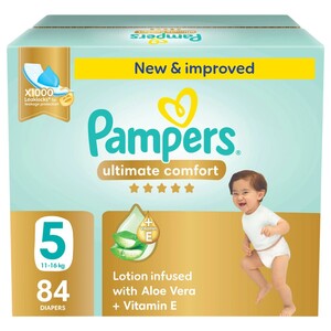 Pampers Regular Diapers Premium Care Mega Box Size 5 84 Pieces