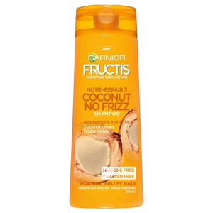Garnier Fructis No Frizz Shampoo Nutri-Repair 3 Coconut 315Ml