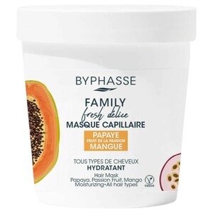 Byphasse Family Fresh Delice Masque Capillaire Papaye 250Ml