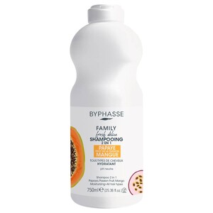 Byphasse Family Fresh Delice Shampooing 2 In 1 Papaye Mangue 750Ml