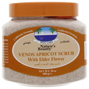 Nature's Bounty Venos Apricot Scrub With Elder Flower 600G