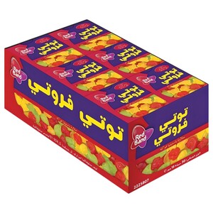 Red Band Tutti Frutti Candy Original 18G X30