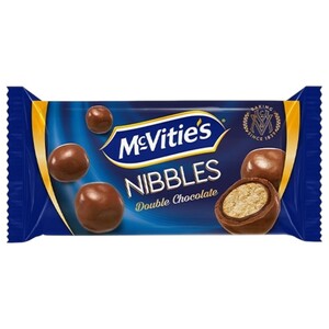Mcvities Nibbles Double Chocolate 37G