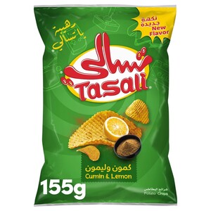 Tasali Potato Chips Cumin & Lemon 155G