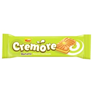 Nabil Cremore Biscuits Filled Banana 82G