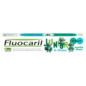 Fluocaril Toothpaste Junior Menthe Douce 6-12 75Ml