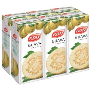 Kdd Juice Guava Nectar 180Ml X6