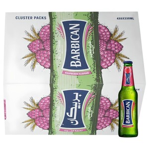 Barbican Malt Beverage Raspberry 330Ml X4