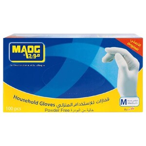 Maog Disposable Gloves Medium 100 Pieces