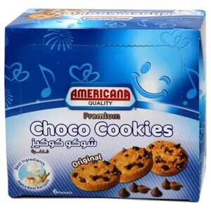 Americana Cookies Original Chocolate Chips 45G X6