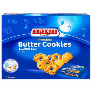 Americana Butter Cookies 44G X12