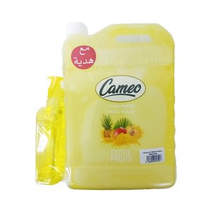 Cameo Liquid Soap Exotic Fruit 4L+500Ml Free