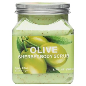 Wokali Body Scrub Olive Sherbet 500Ml