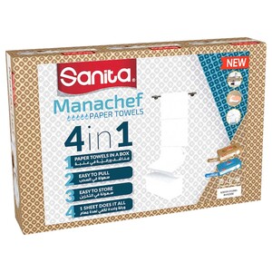 Sanita Manachef Paper Towels 4In1 80 Papers