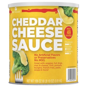 Bay Valley Cheddar Cheese Sauce 3.01Kg
