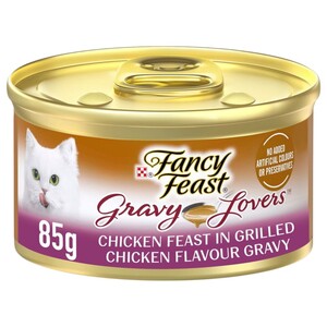 Fancy Feast Cat Food Gravy Lovers Chicken 85G
