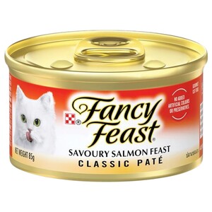 Fancy Feast Cat Food Classic Salmon 85G
