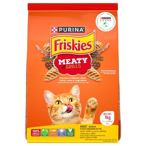 Friskies Cat Food Meaty Grills 1Kg
