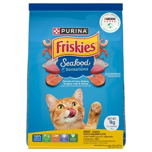 Friskies Cat Food Seafood Sensations 1Kg
