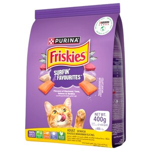 Friskies Cat Food Surfin Favourites 400G