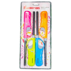 Flame-On Barbecue Lighter 4 Pieces