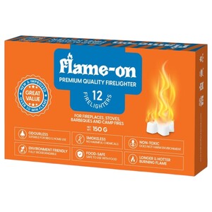 Flame-On Firelighter Cubes 12 Pieces
