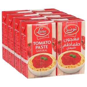 Luna Tomato Paste Natural 135G X8