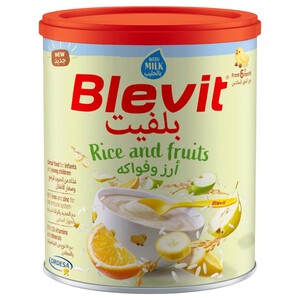 Blevit Dry Cereals Rice And Fruits 350G
