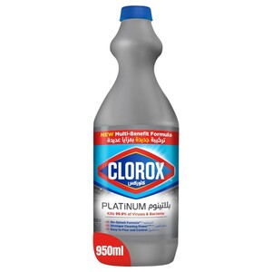 Clorox Platinum Bleach Original 950Ml