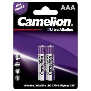 Camelion Ultra Alkaline Aaa2 Lr03-Bp2ut