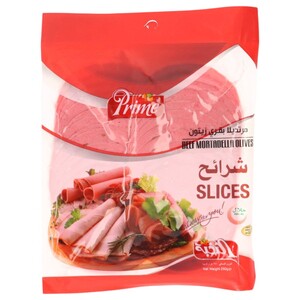 Prime Mortadella Beef Slice Olives 250G