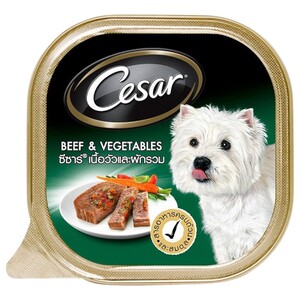 Cesar Pet Food Beef & Vegetables 100G