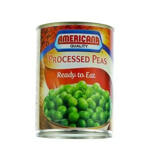 Americana Processed Peas 400G