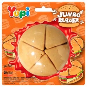 Yupi Gummy Jumbo Burger 88G